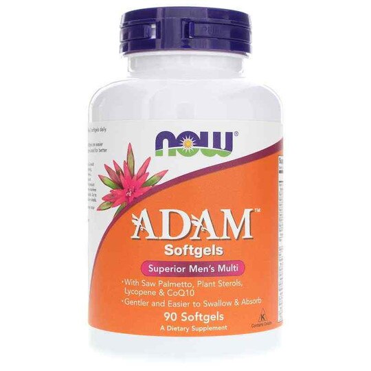 ADAM Softgels Superior Men's Multi, NOW